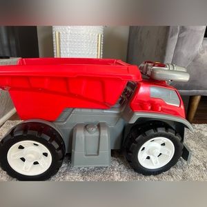 Lego ride on fire truck